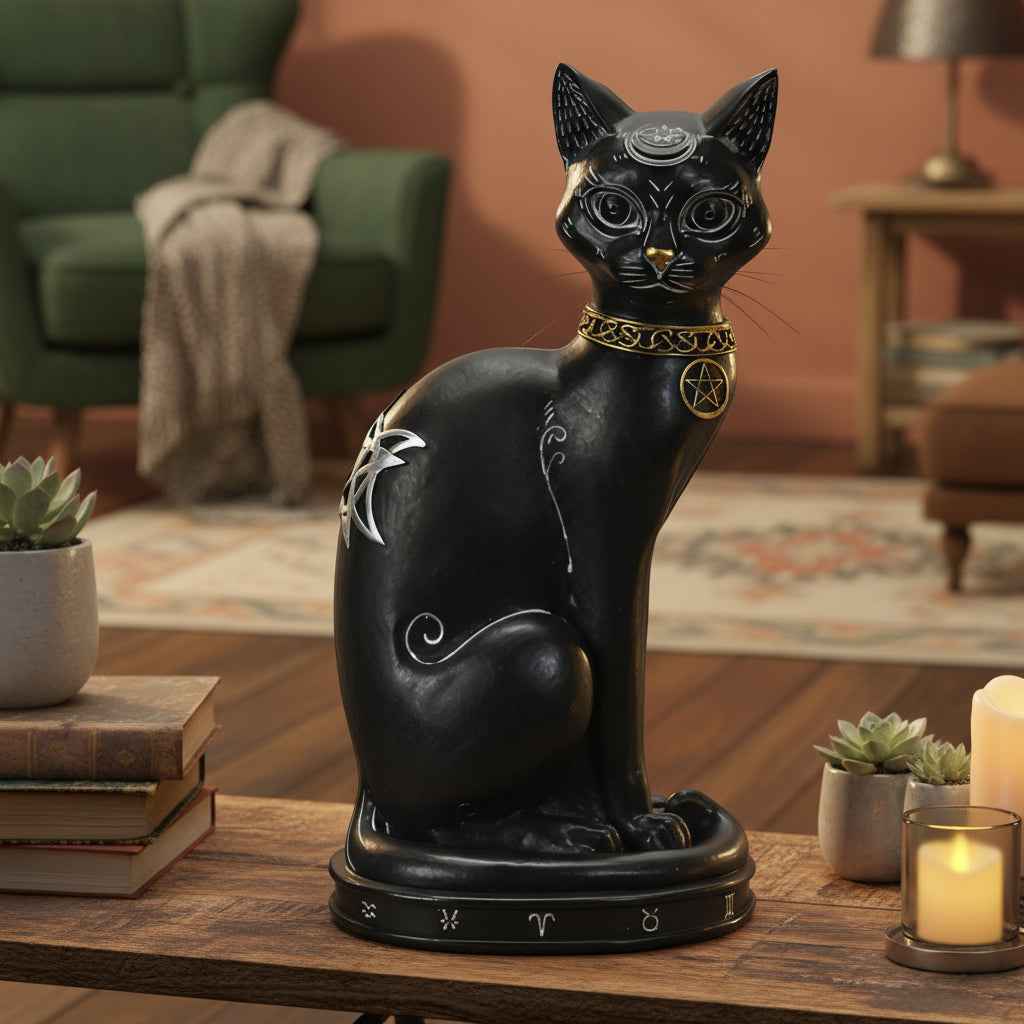 Decorative Black Cat for All Feline Lovers