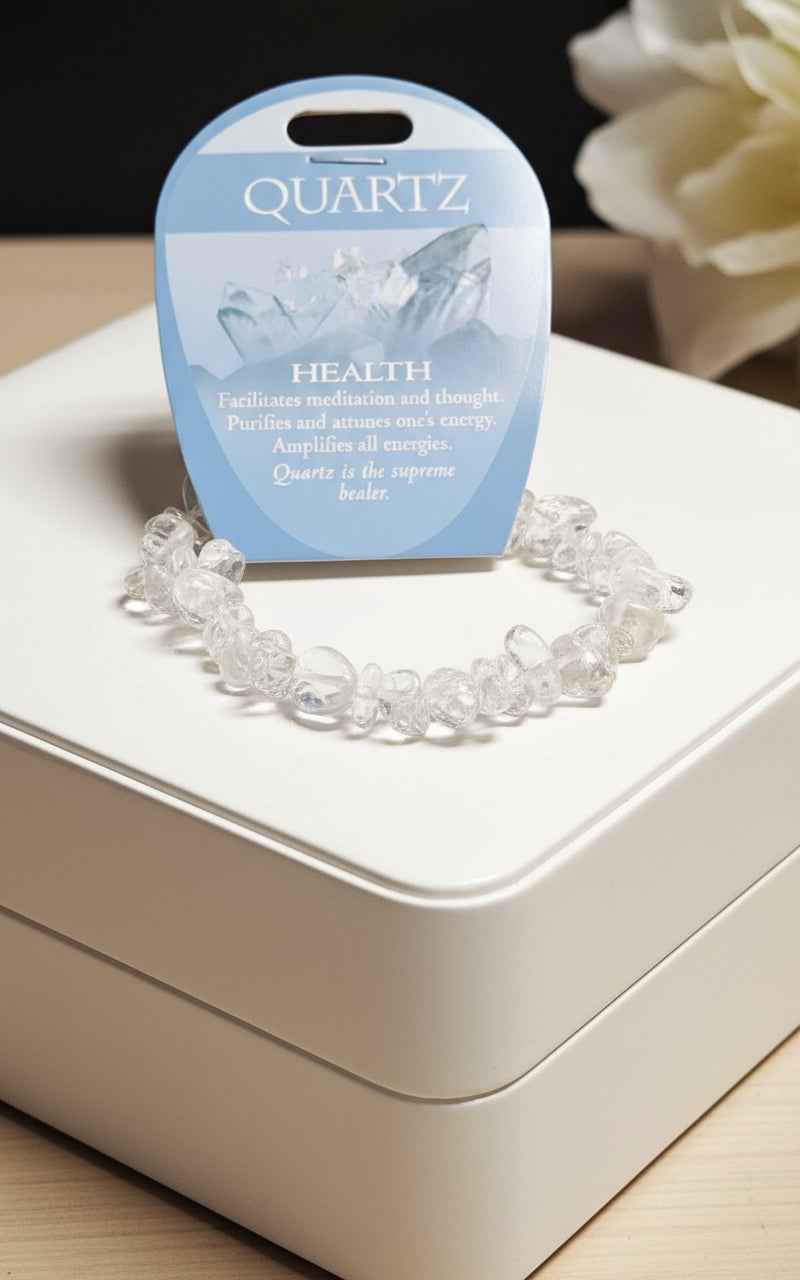 Quartz Health Bracelet for Enhanced Wellness and Vitality