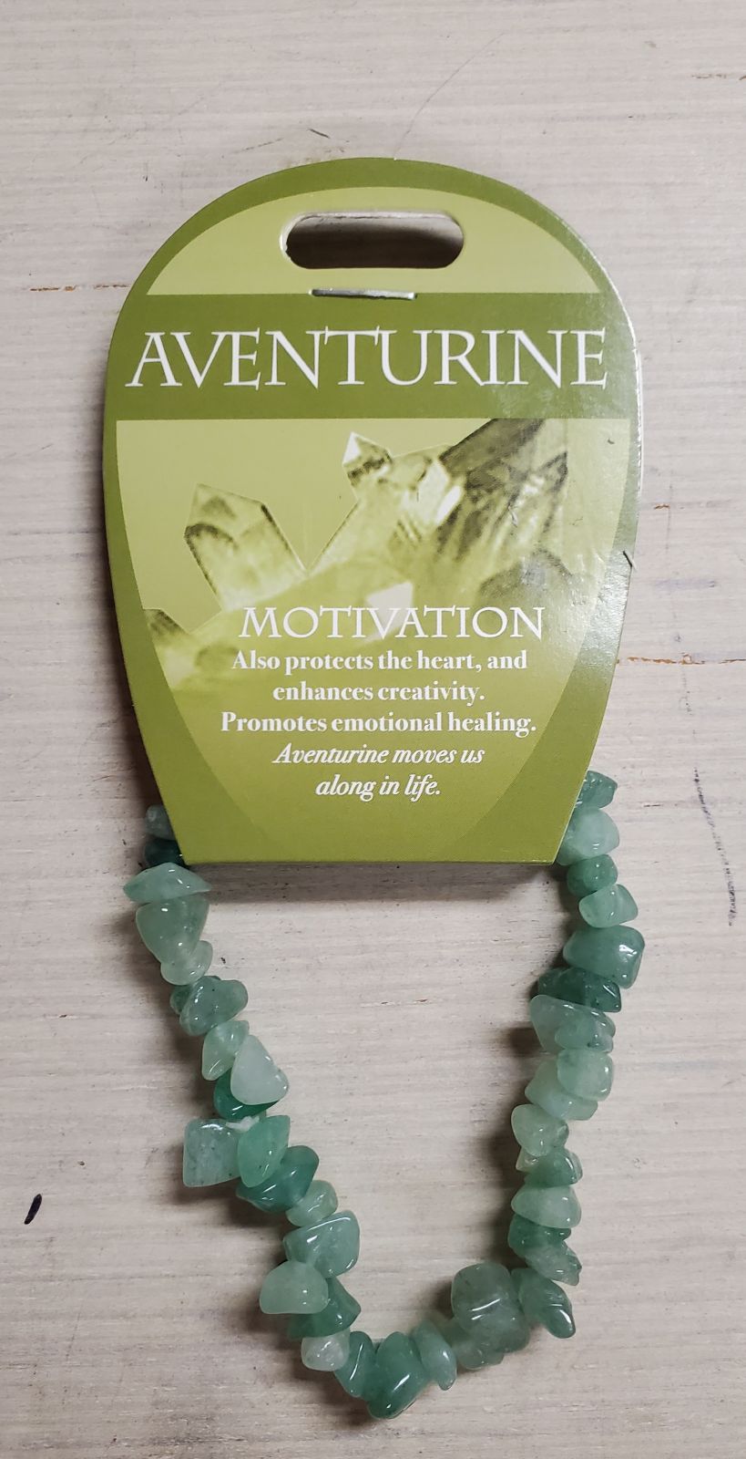 Green Aventurine Motivation Bracelet