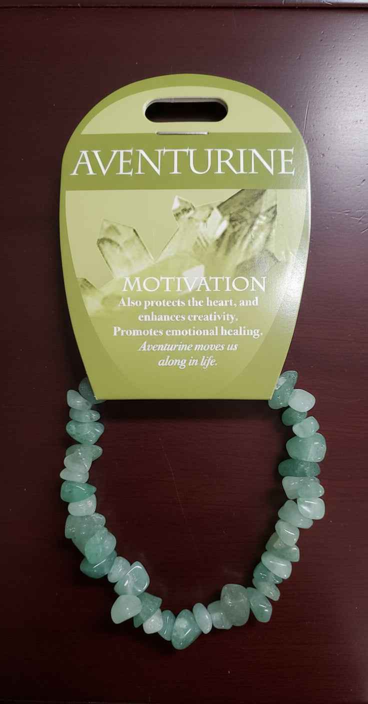 Green Aventurine Motivation Bracelet for Positive Energy and Confidence