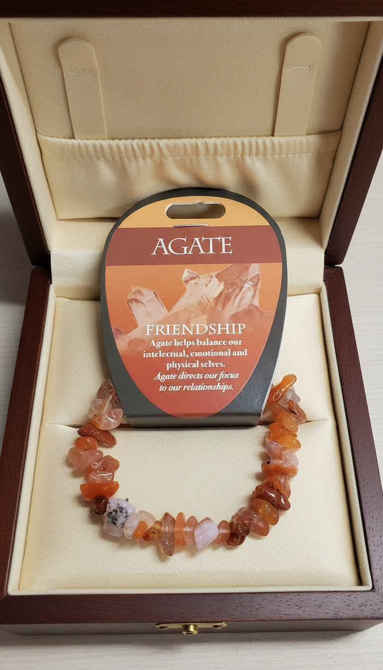 Agate Friendship Bracelet - Meaningful Gemstone Jewelry for Strong Bonds
