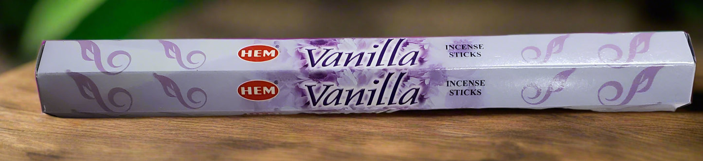 Hem Hexagon Vanilla Incense Sticks
