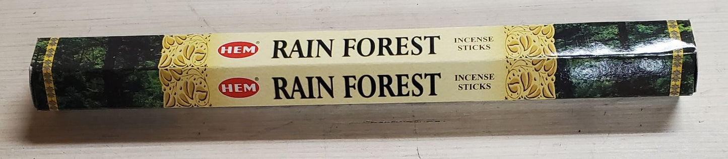 Hem Hexagon Rain Forest Incense Sticks