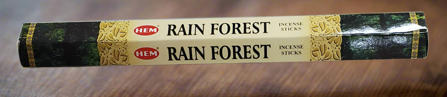 Hem Hexagon Rain Forest Incense Sticks