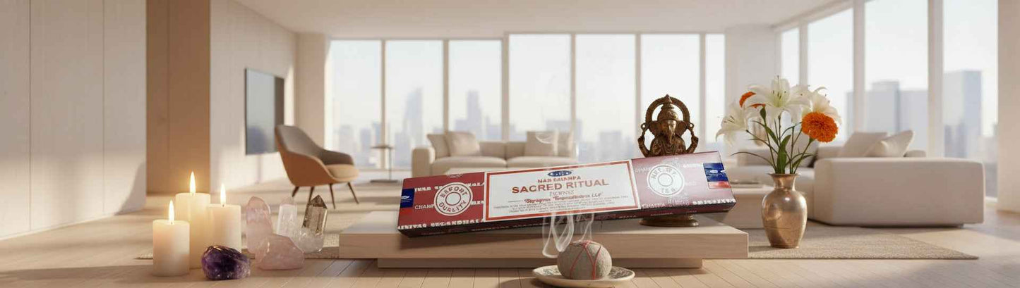Satya Sacred Ritual Incense Sticks for Spiritual Cleansing and Meditation