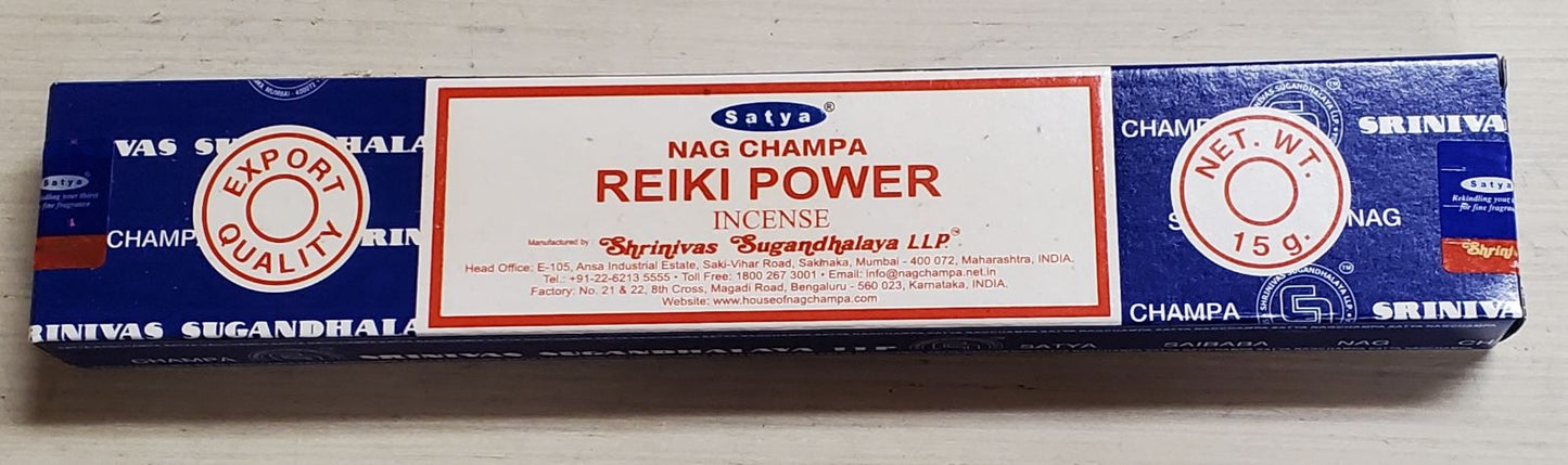 Satya Reiki Power Incense Cones