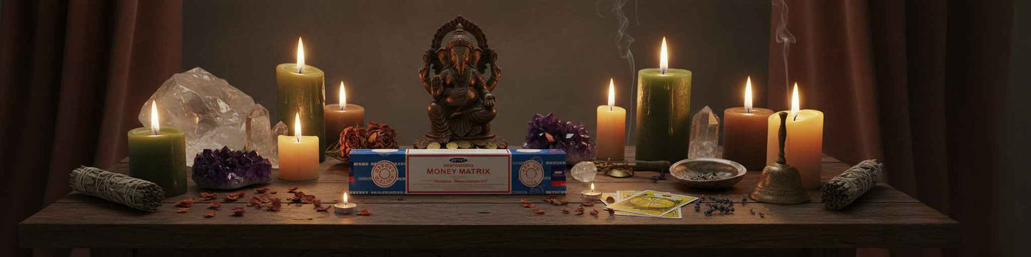 Satya Money Matrix Incense Sticks for Abundance and Prosperity