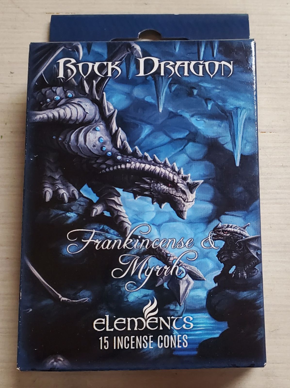 Rock Dragon Frankincense and Myrrh Incense Cones