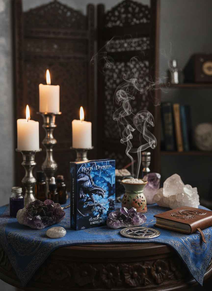 Rock Dragon Frankincense and Myrrh Incense Cones for Relaxation and Meditation