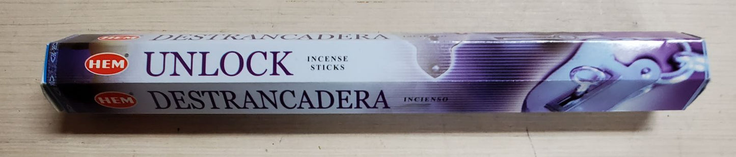 Hem Hexagon Unlock Incense Sticks
