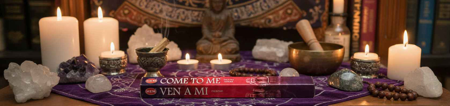 Hem Hexagon Come To Me Incense Sticks - Attract Positive Energy and Enhance Your Space