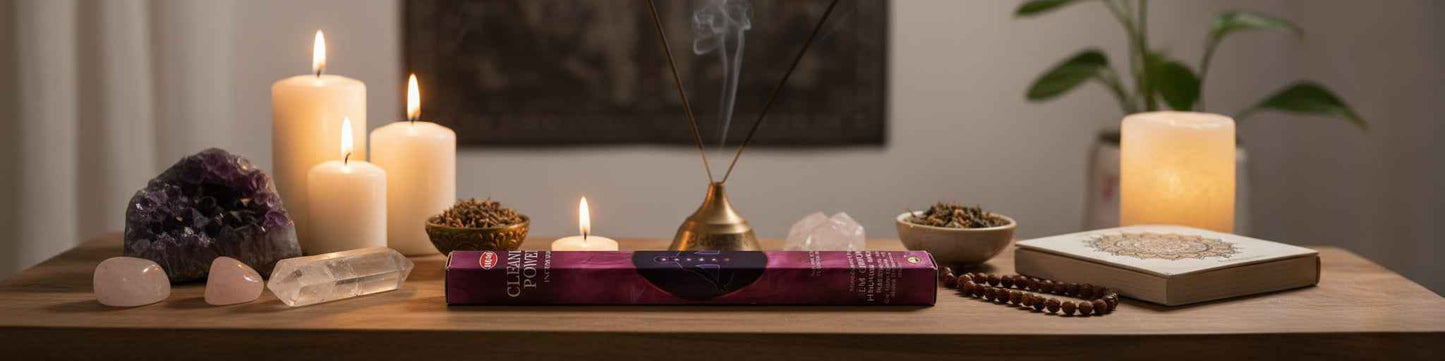 Hem Hexagon Cleaning Powers Incense Sticks for Purifying Spaces