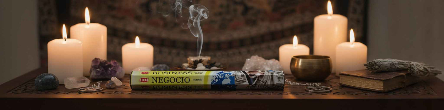 Hem Hexagon Business Incense Sticks for Prosperity and Success
