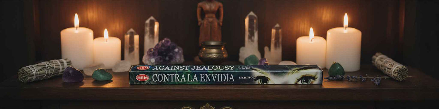 Hem Hexagon Against Jealousy Incense Sticks for Positive Energy and Protection