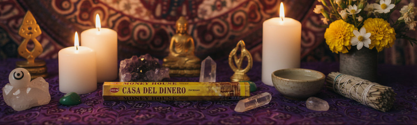 Hem Hexagon Money House Incense Sticks