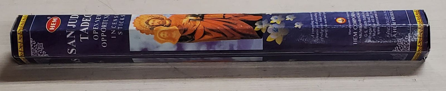 Hem Hexagon San Judas Incense Sticks