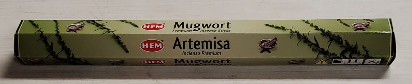 Hem Hexagon Mugwort Incense Sticks