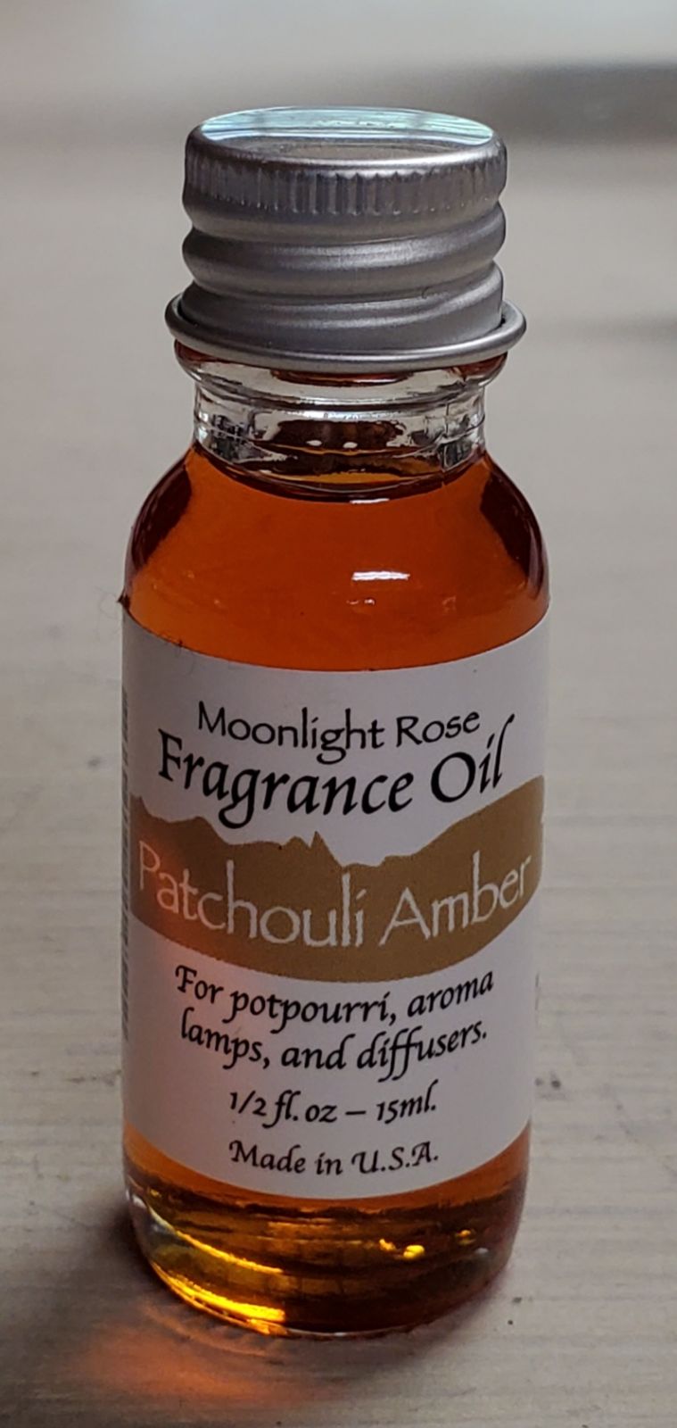 Moonlight Rose Patchouli Amber Aroma Oil