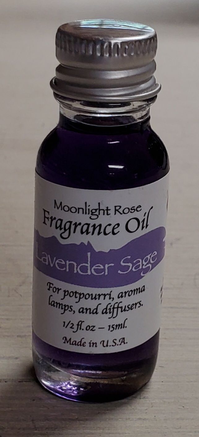 Moonlight Rose Lavender Sage Aroma Oil