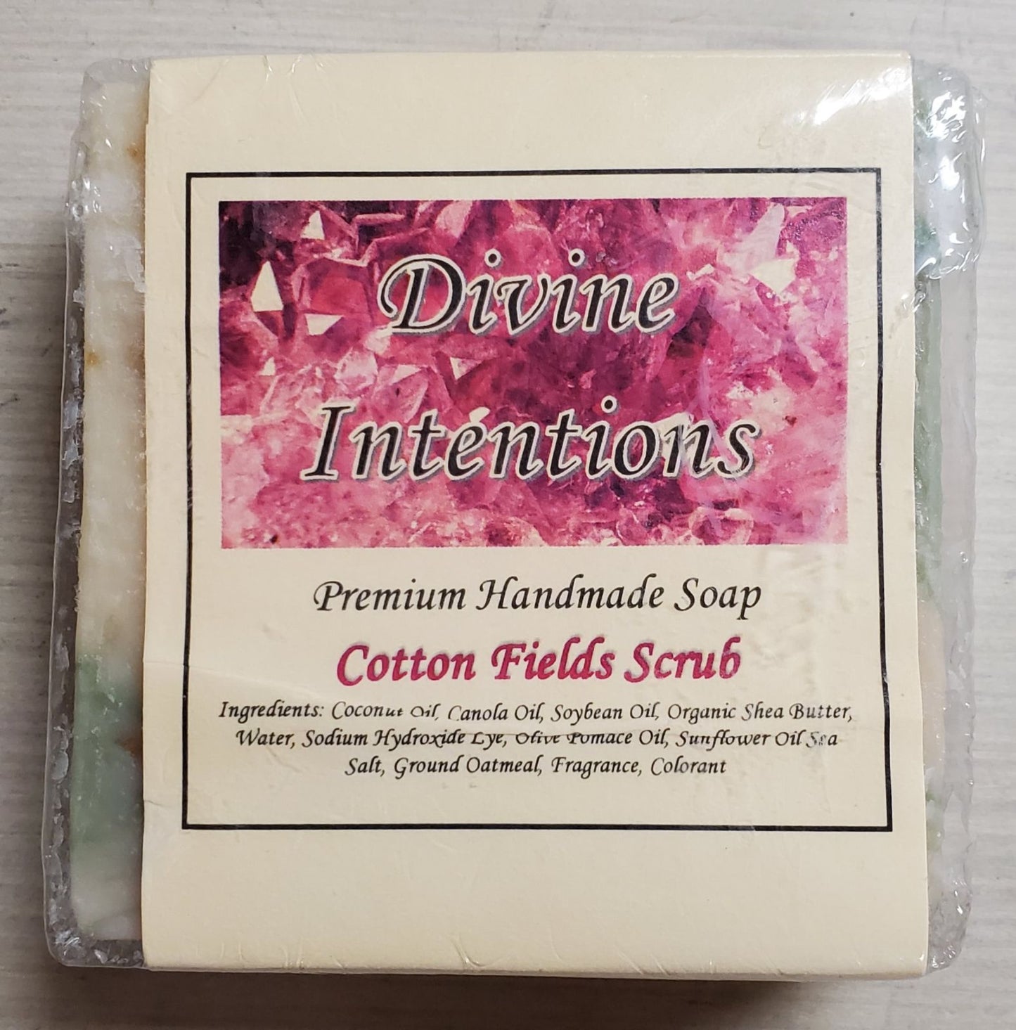 Cotton Fields Scrub Bar Soap