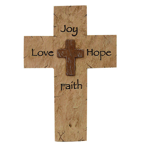 Love Joy Hope Faith Cross