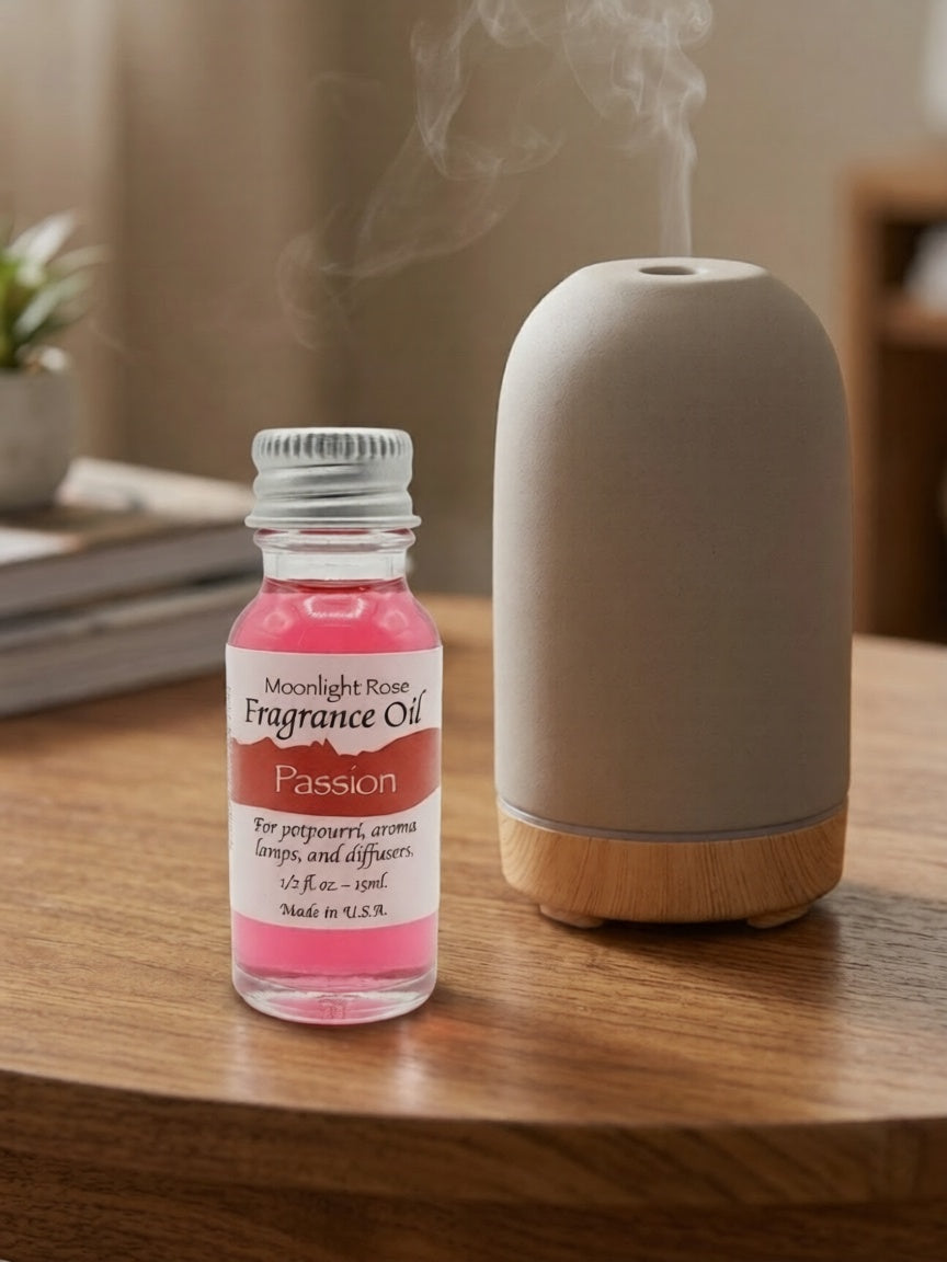 Moonlight Rose Passion Aroma Oil for Relaxation and Serenity