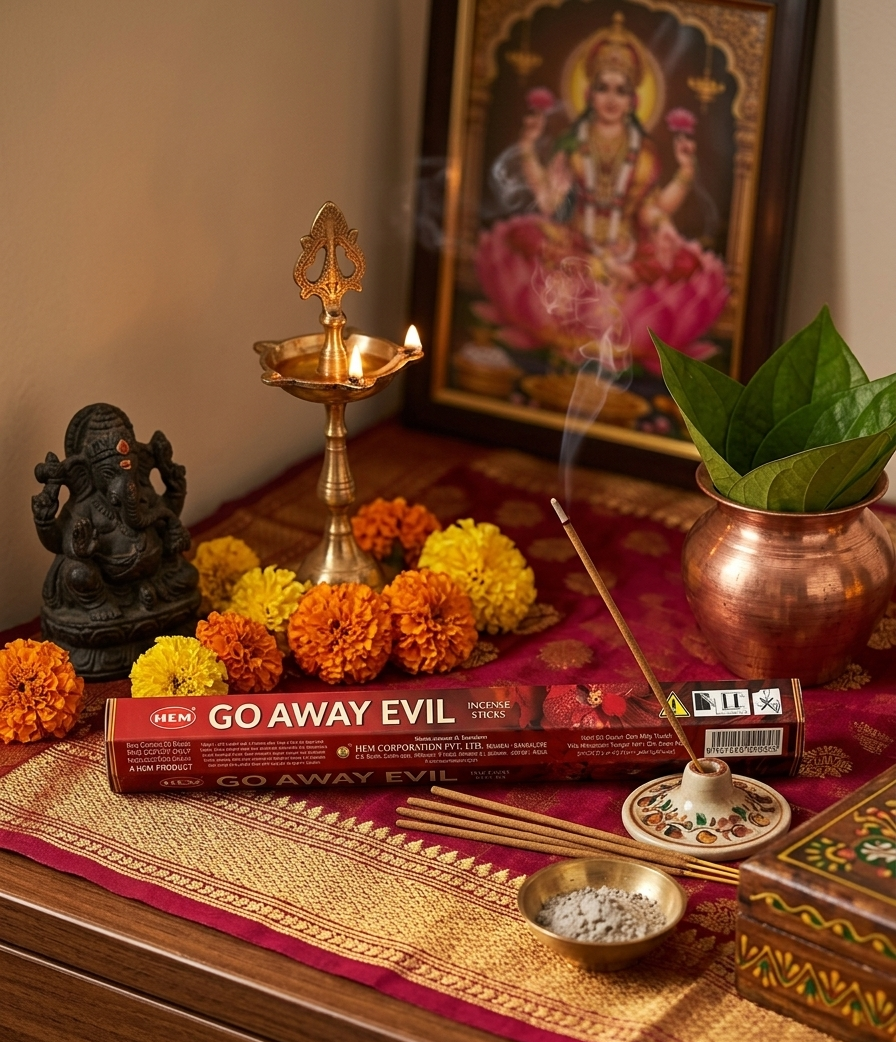 HEM Hexagon Go Away Evil Incense Sticks