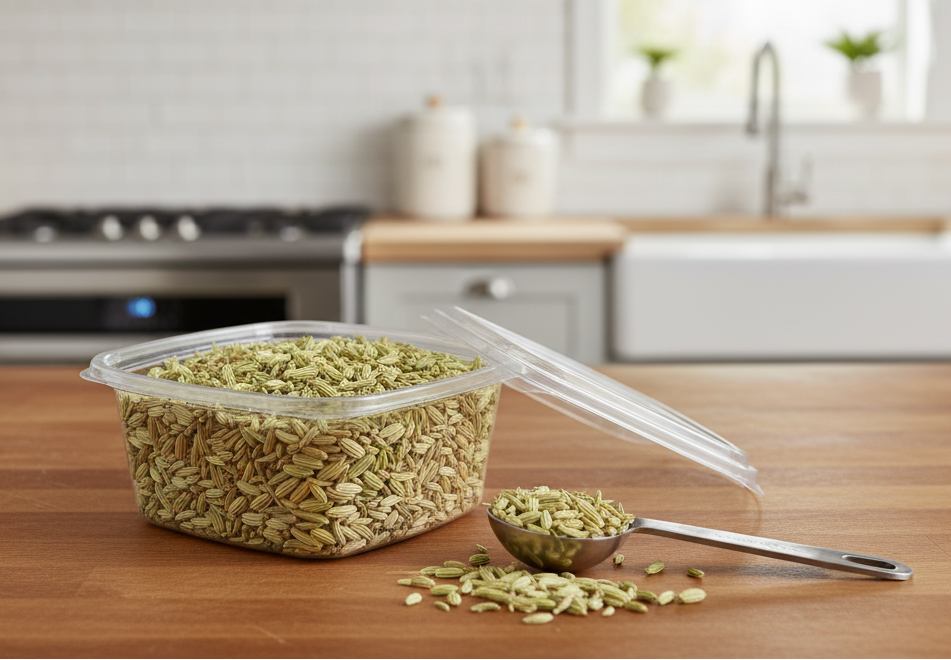 Fennel Seed Whole Bulk 2 OZ - Premium Quality Spice for Culinary Delights