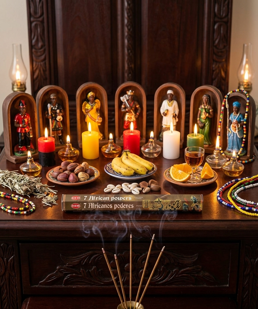 HEM Hexagon 7 African Powers Incense Sticks