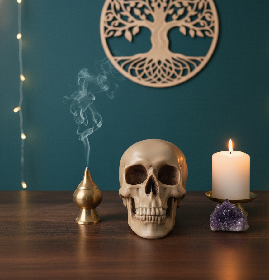Grinning Skull - Unique Decor for a Bold Statement