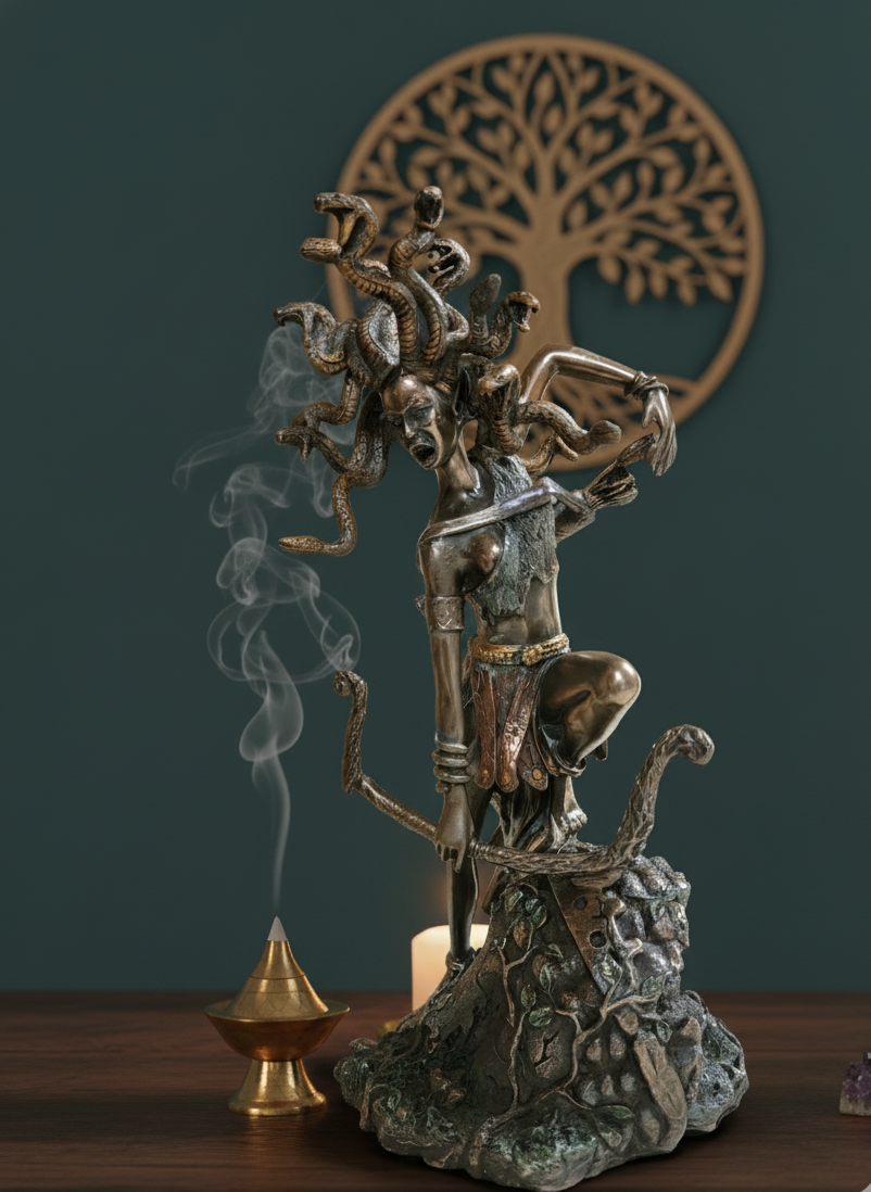 Medusa Statue - Stunning Mythological Home Decor for Art Lovers