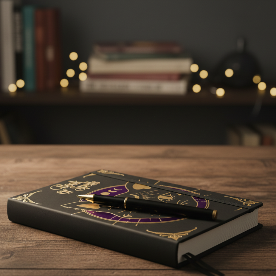 Mystic Mog Book of Spells Journal - Your Guide to Enchanting Magic