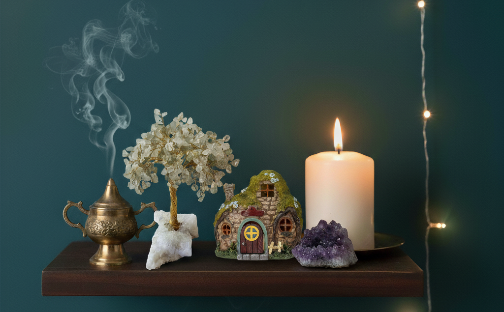 Fairy Cottage With Led Light - Enchanting Illumination for Your Home Decor