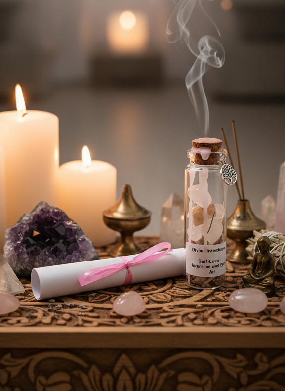 Self-Love Intention Spell Jar