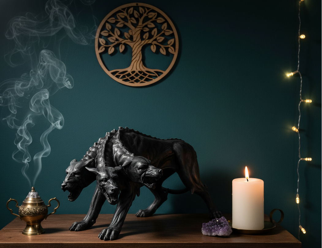 Cerberus Statue for Sale - Stunning Mythical Guardian Decor