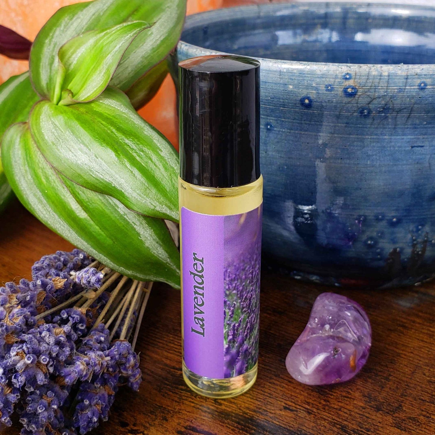 Shadow Scents Lavender Roll-On Perfume Body Oil – Soothing Floral & Herbal Fragrance Oil, Body Oil