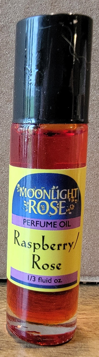 Wild Rose / Moonlight Rose Fine Body Oils 1/3 Fluid Ounce - Made in USA