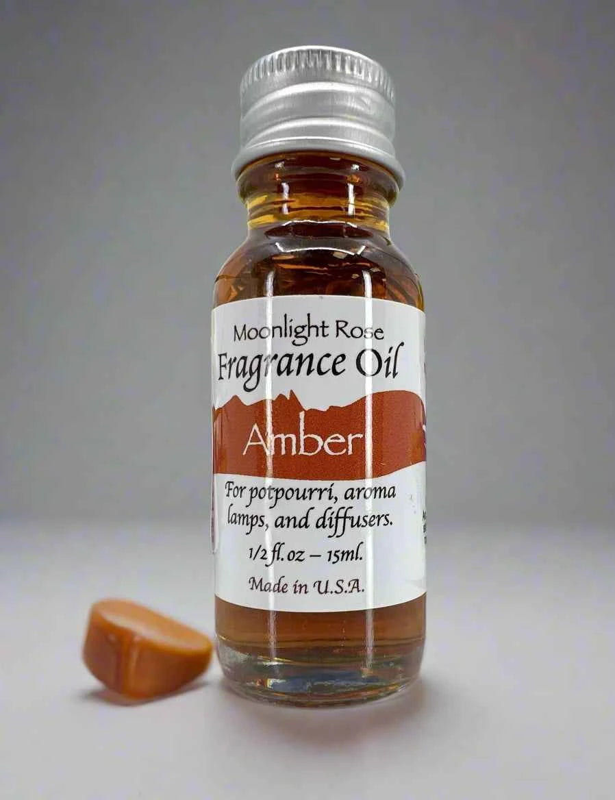 Moonlight Rose Amber Aroma Oil - Enchanting Fragrance for Relaxation and Serenity