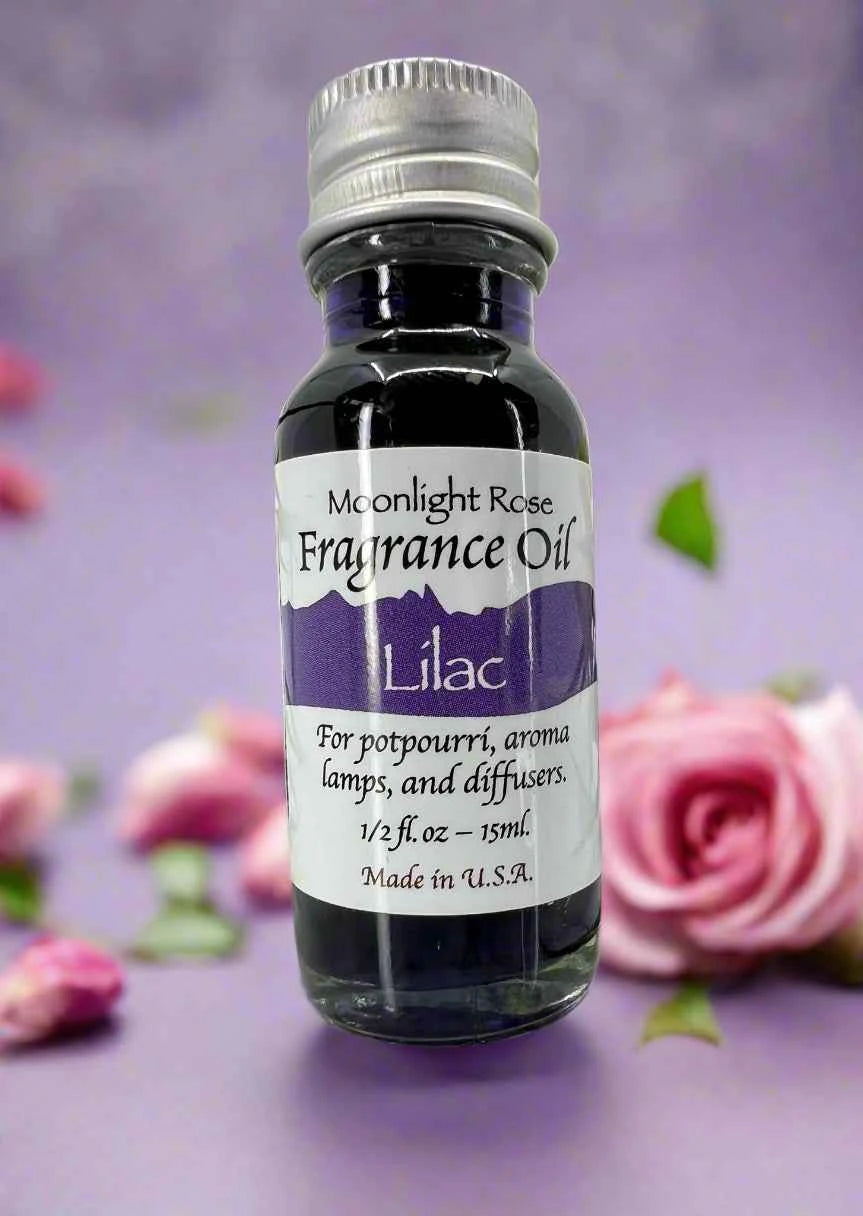 Moonlight Rose Lilac Aroma Oil for Relaxation and Serenity
