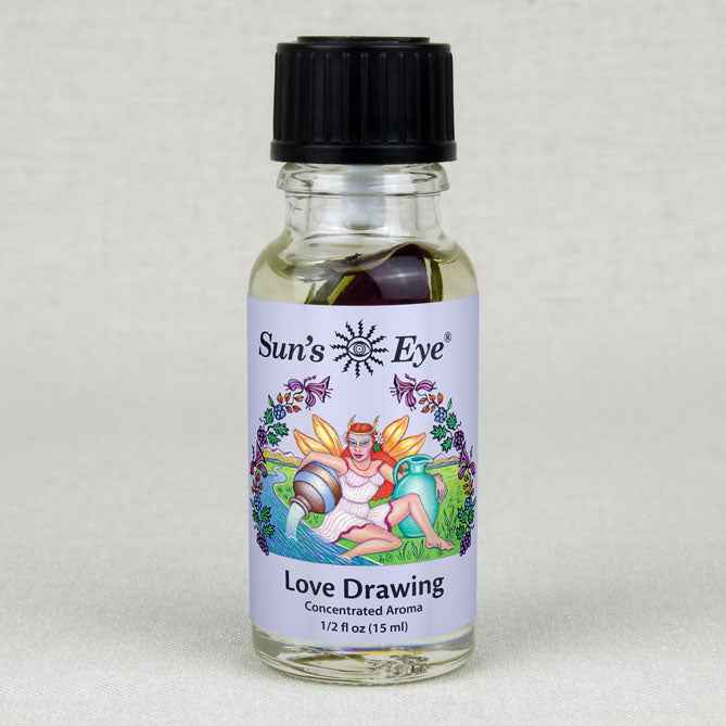 Sun's Eye Love Drawing Oil