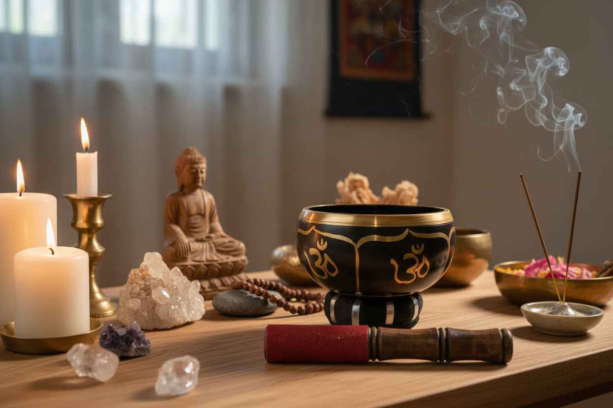 Tibetan Large Singing Bowl for Meditation and Sound Healing