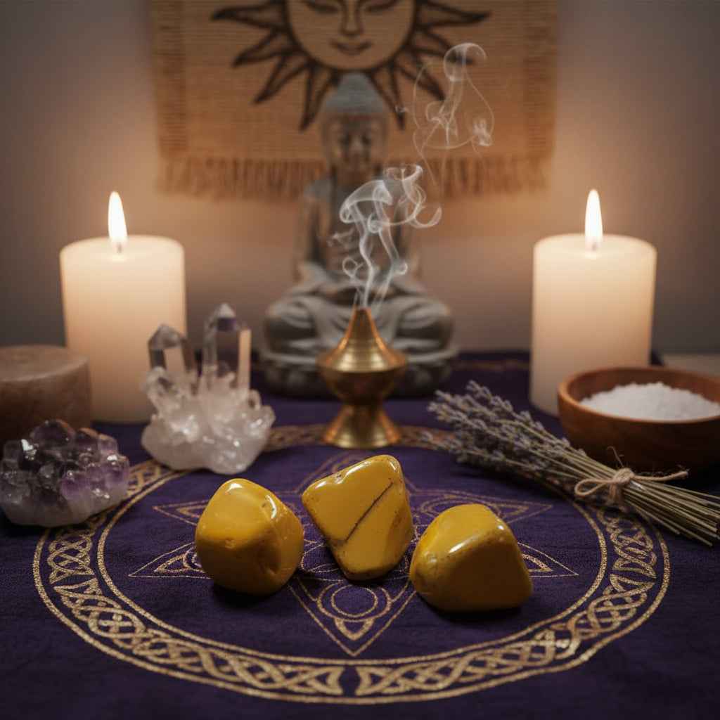 Mookite Tumbled Stones - Natural Healing Crystals for Grounding, Vitality and Adventure