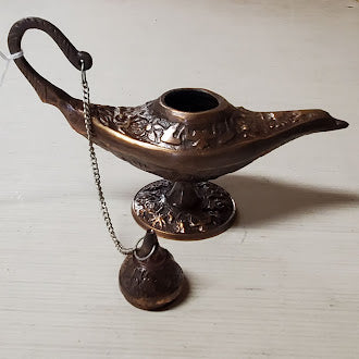 Brass Aladdin Copper Lamp
