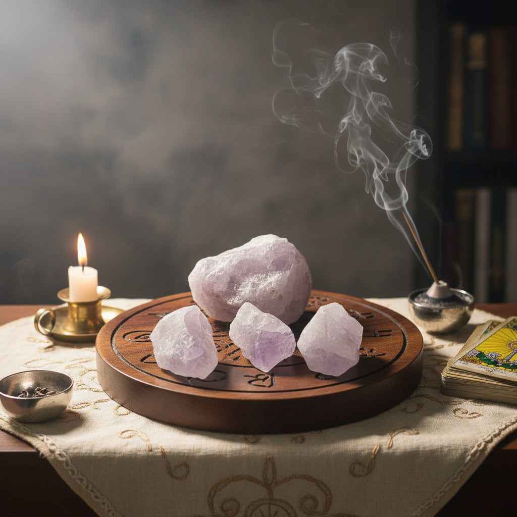 Madagascar Purple Amethyst Rough Gemstones