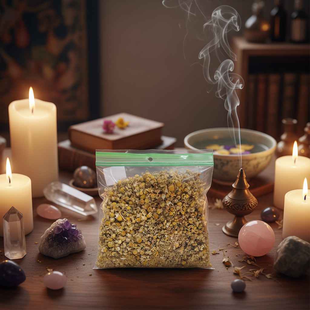 Chamomile Flowers Whole 1 OZ - Premium Dried Chamomile Blossoms