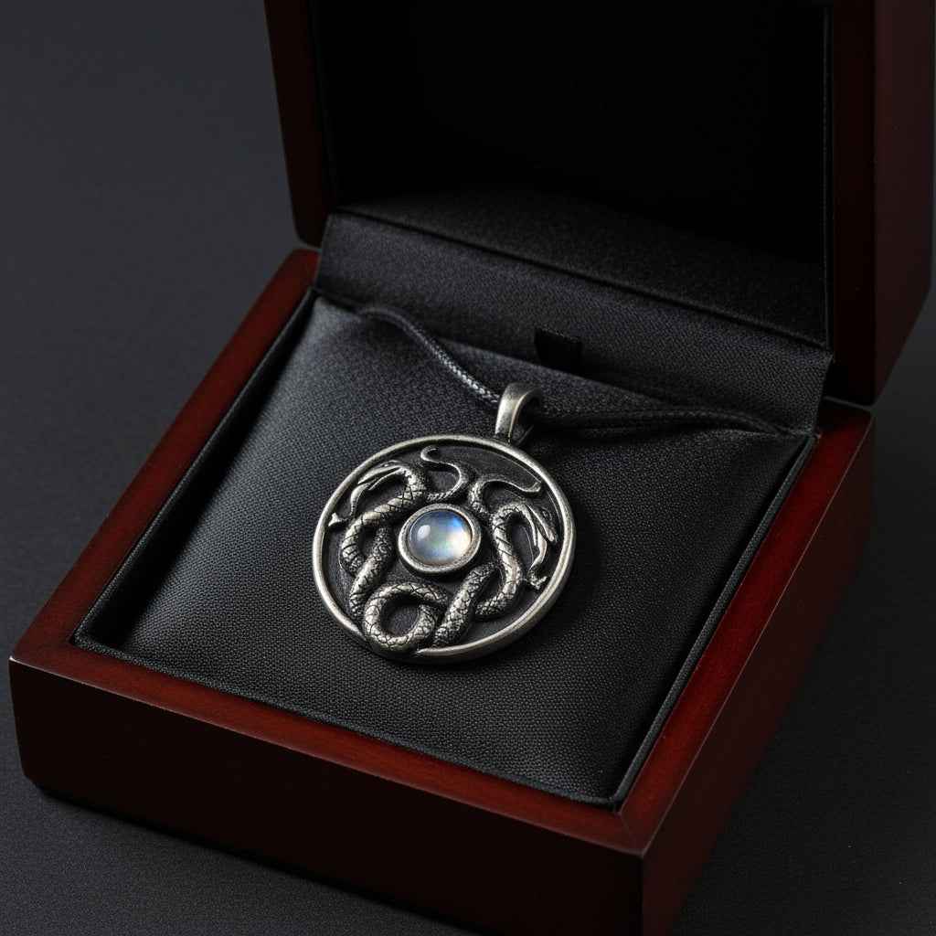 Celtic Visions Nathair Pendant - Exquisite Celtic Design Jewelry