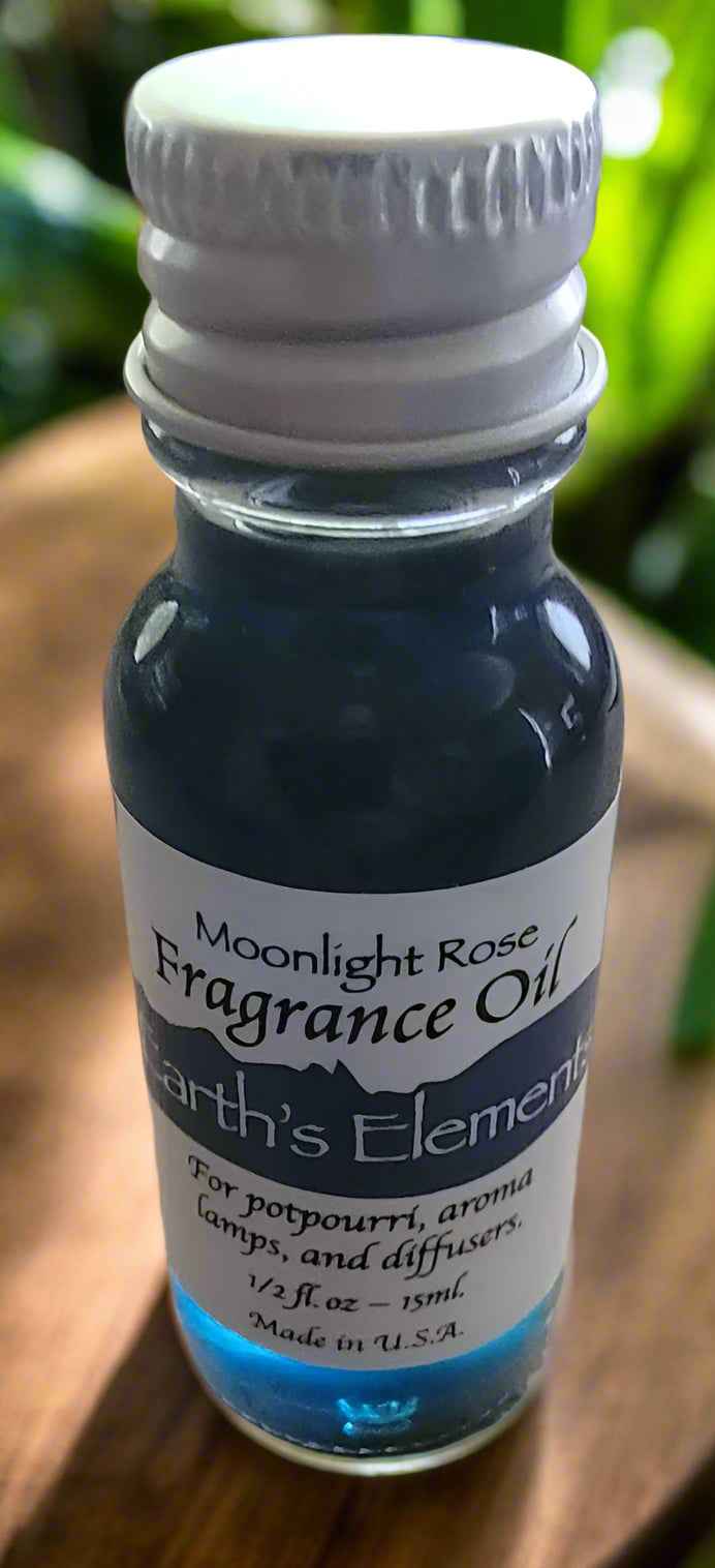 Moonlight Rose Earth's Elements Aroma Oil for Relaxation and Serenity