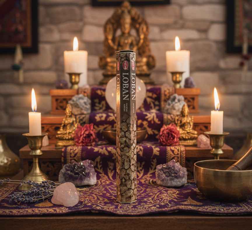 Hem Hexagon Loban Incense Sticks