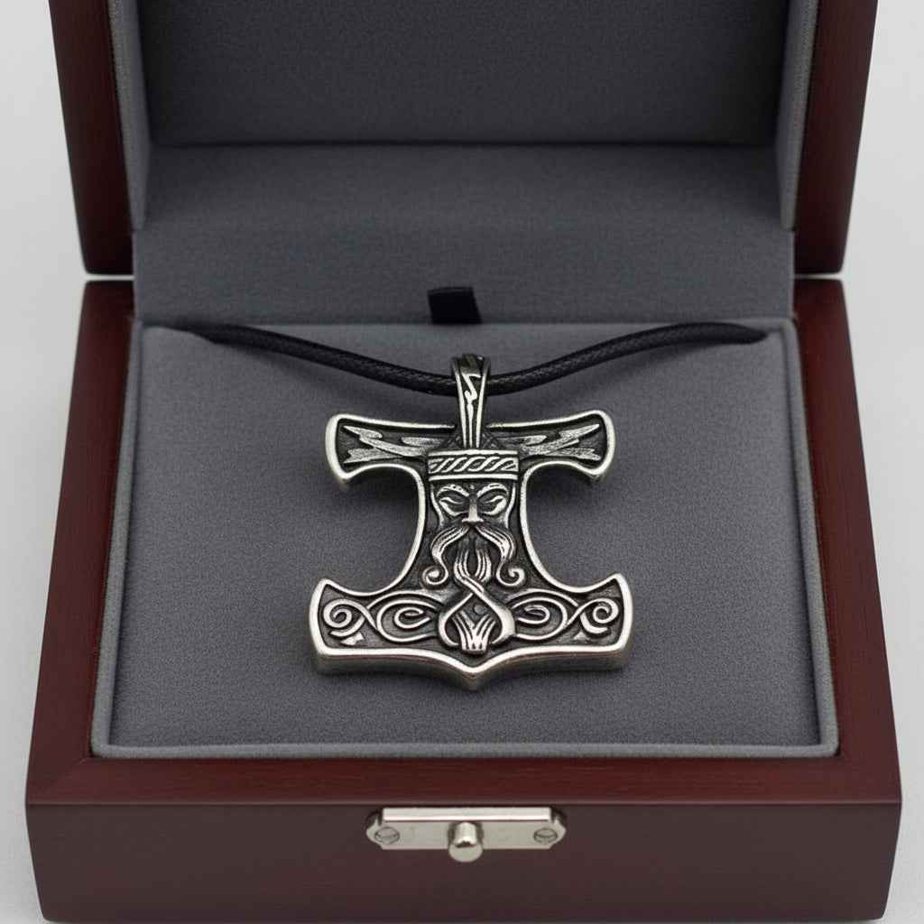 Celtic Visions Thor's Hammer Pendant for Unique Symbolism and Style