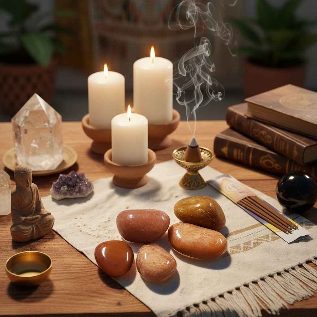 Sunstone Tumbled Gemstone